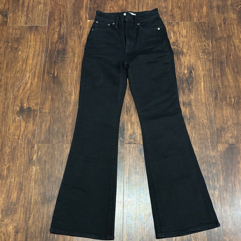 Madewell Black Flare Women's Jeans